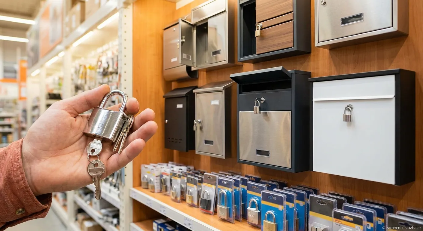 Jak vybrat poštovní schránku a zámek k ní – kompletní průvodce